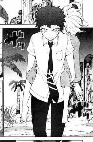 the tension between me and komahina from the official nanami pov manga 