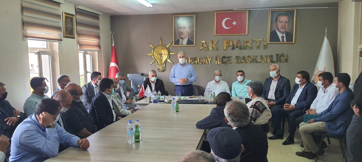 ahmetarslan36's tweet photo. Arpaçay ilçesi teşkilat mensuplarımız ile buluşup; hasbihal ettik.

Hizmet kervanının Cumhurbaşkanımız Sn.@RTErdogan’ın liderliğinde yürüyeceğine olan inançla durmak yok yola devam diyorlar. https://t.co/kuPXQstcYC