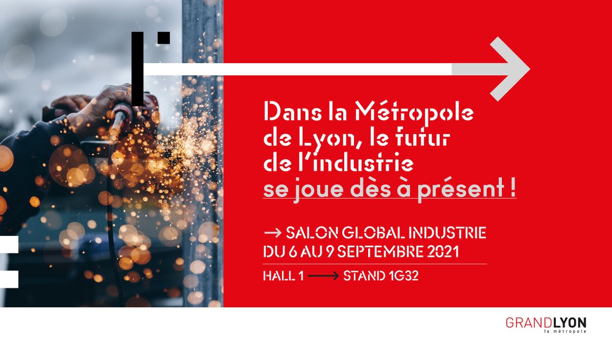 ONLYLYON (@onlylyon) on Twitter photo #SAVETHEDATE
🦁 La Métropole de Lyon accompagne le futur de l'industrie !
🗓 Du 6 au 9/09, rencontrez les acteurs et partenaires qui font bouger les lignes de l'industrie sur notre territoire au salon GLOBAL INDUSTRIE (<a href="/Salon_GI/">GLOBAL INDUSTRIE</a>) à Lyon.
#GiLyon21 #Lyon #ONLYLYON #Industrie #SAVETHEDATE
🦁 La Métropole de Lyon accompagne le futur de l'industrie !
🗓 Du 6 au 9/09, rencontrez les acteurs et partenaires qui font bouger les lignes de l'industrie sur notre territoire au salon GLOBAL INDUSTRIE (<a href="/Salon_GI/">GLOBAL INDUSTRIE</a>) à Lyon.
#GiLyon21 #Lyon #ONLYLYON #Industrie