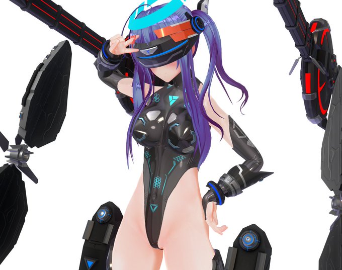 ふと思いついてハイレグと手袋のmatcap切ってみたんだけど普通にアリじゃない? 