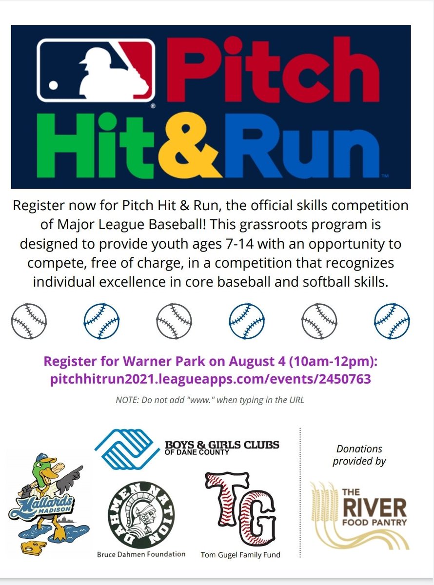 TGugelFamFund's tweet photo. In partnership with Bruce Dahmen Foundation @KDDahmen @MadisonMallards and @BGCDC We are putting on this magical event next week at Warner Park. If you have any questions about it, please let us know! Cant wait! https://t.co/w5l27uEABH