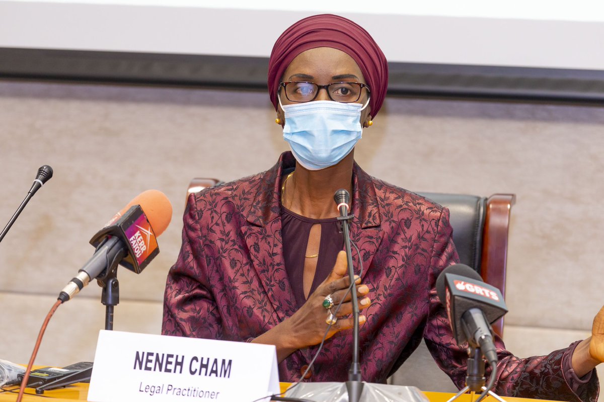 According to Neneh Cham, a legal practitioner, women constitute 51% of the population globally, so really there is something wrong when in key decision making positions, or anywhere for that matter; you find that the number of women is very low.