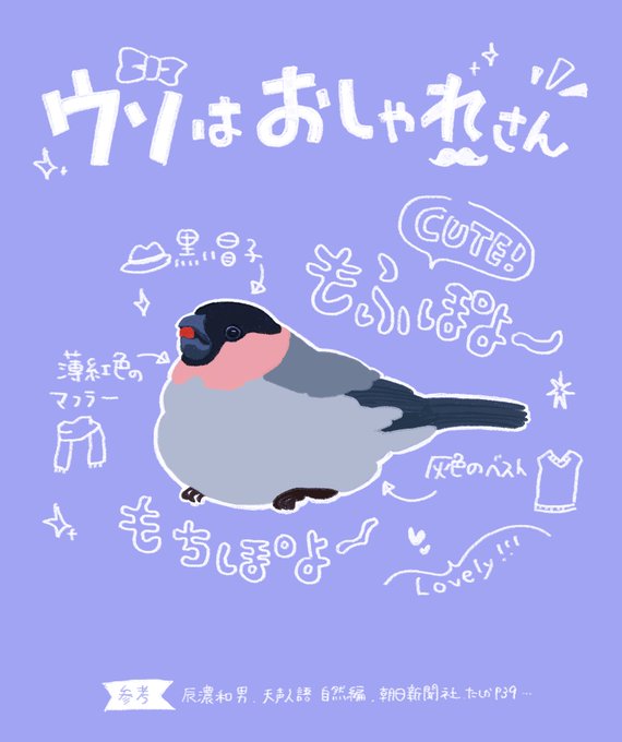 野鳥イラストのtwitterイラスト検索結果