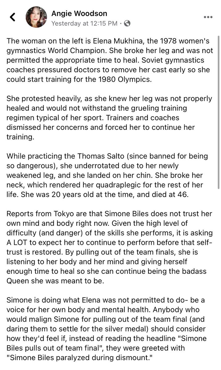 starsrewritten's tweet photo. best explanation about what simone biles is going through that i’ve seen so far https://t.co/A7tx0FGGpw