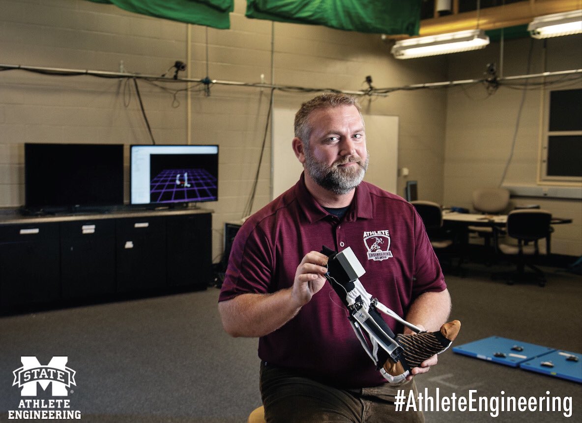 msu_aei's tweet image. The goal of Athlete Engineering at MSU is to create a portfolio demonstrating our collaborative wearable experience comprised of engineering, kinesiology, fashion design, sociology, communication, and workforce development. #AthleteEngineering
