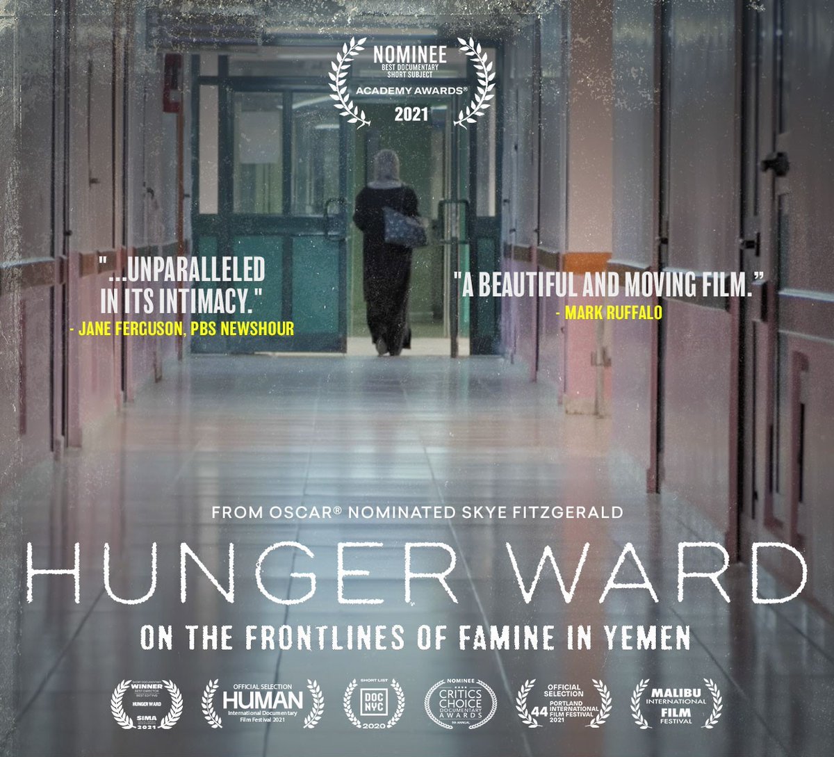 NobelPeaceOslo's tweet photo. July is ending, and so is our film screening of the Oscar nominated Hunger Ward! Did you not get to see it? We are screening this documentary from today and until Saturday 31st of July – 13:00 PM and 16:00 PM. #hungerward @mtvdocs @spin_film https://t.co/wGxRMseoai https://t.co/IMcISMSXVK