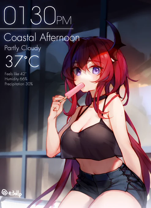 すごい暑い #アークナイツ 