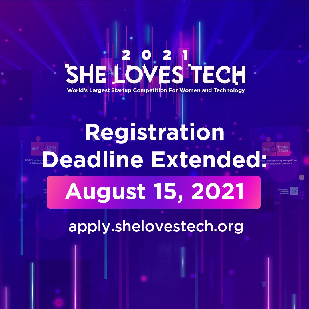 She Loves Tech tweet media