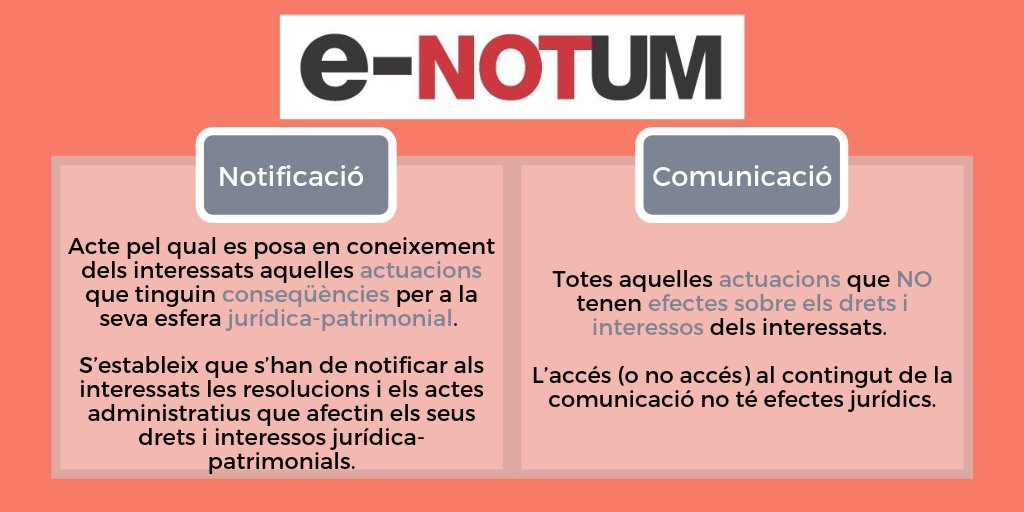 Suport_AOC's tweet photo. Quina és la diferència entre #notificació vs #comunicació?
➕https://t.co/tI00HDkdQL
#eNOTUM #serveisAOC https://t.co/TEaxXPtreE