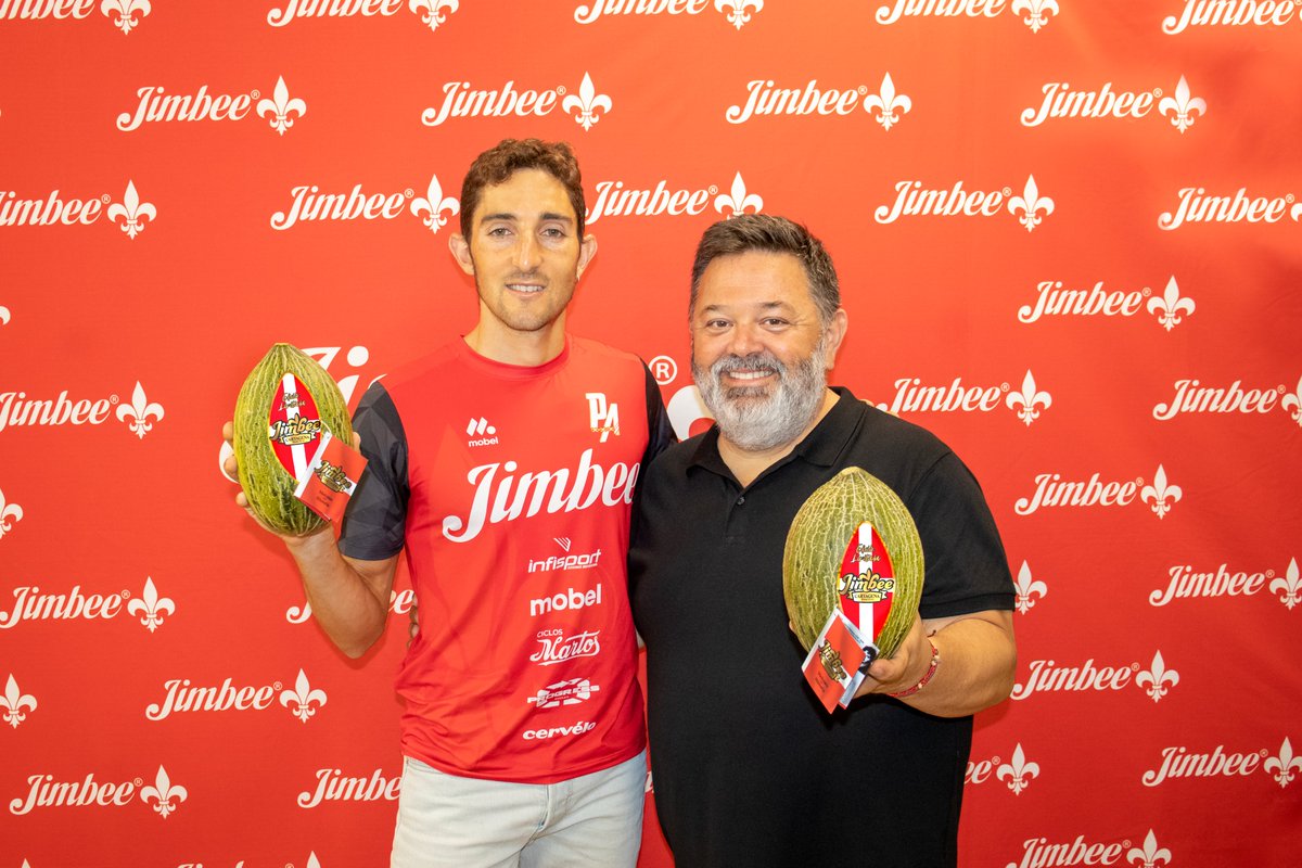 jimbo_fresh's tweet photo. Nuestro CEO @miguel_jimbee recibe a nuestro deportista @Andujar__Pedro, quien partirá este mes de agosto a disputar las Paralimpiadas de Tokio, acompañando como corredor guía al paratriatleta madrileño José Luis García "Jota".

https://t.co/ziHj9dZd2J

#TeamJimbee #MelonesJimbee https://t.co/ZcuE3bI9fX