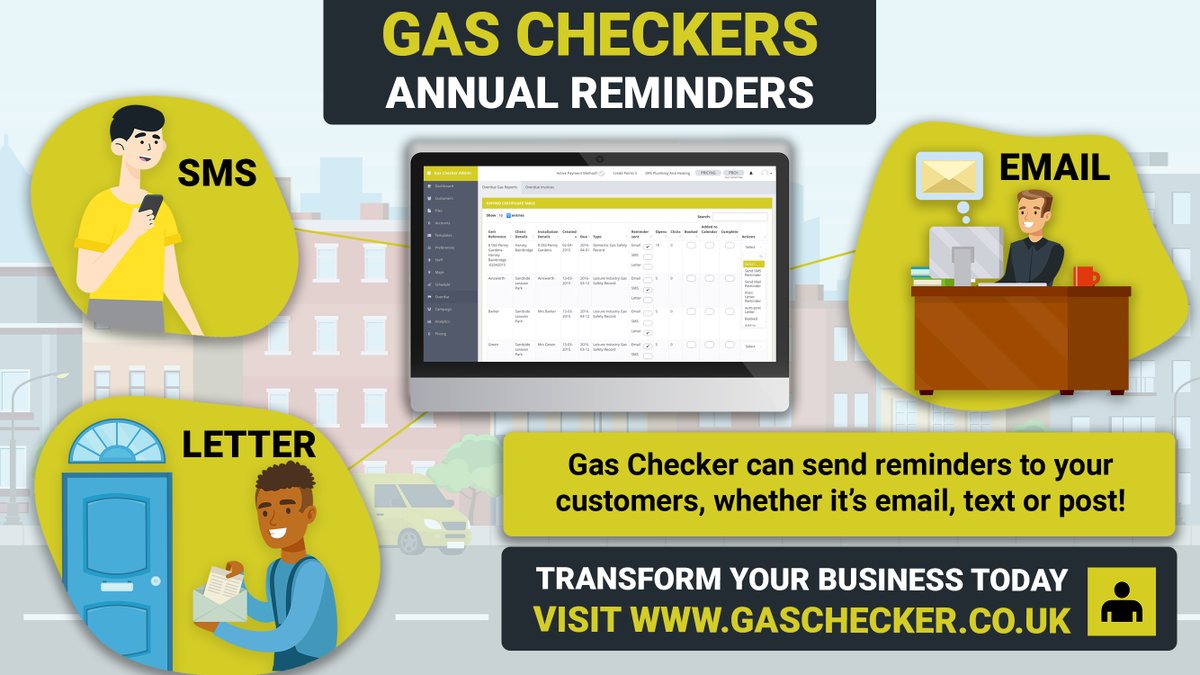 gaschecker's tweet photo. Gas Checker's reminder system is ideal for all #plumbers and #gasengingeers!
Simply make sure your certificates are synced, then relax and watch last yearโs jobs come back to you.
Visit https://t.co/kmJCVek3rw for more info!
#gassafe #plumbing #gaschecker #gas #heating #boiler https://t.co/tE350ui1aK