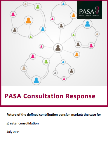 PASA has responded to <a href="/DWP/">DWP</a> Consultation - Future of the defined contribution pension market: the case for greater consolidation

Many thanks to the PASA DC and Master Trust Working Groups for producing our response. 

pasa-uk.com/wp-content/upl…