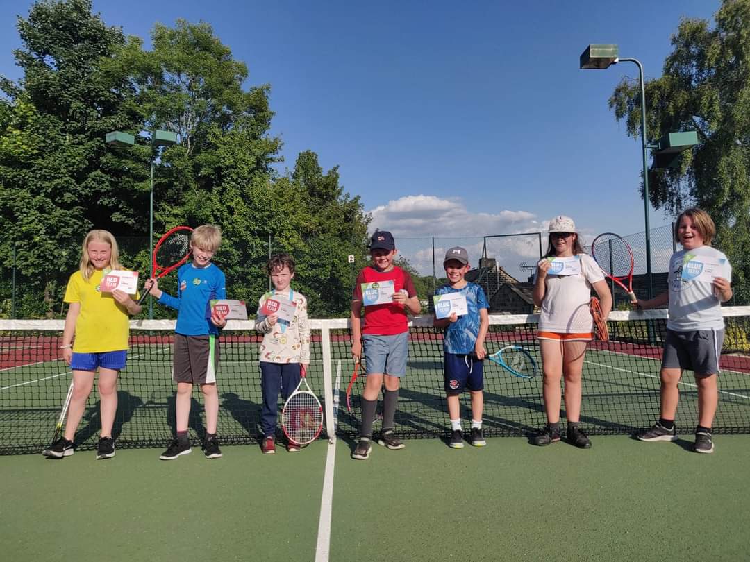 horsforthtennis's tweet photo. The term has finished and the last week contained some awesome team challenges! Despite such a year, the improvement shown by all our players has been incredible🎾 Looking ahead now to summer ☀️👀 #keepmovingforward https://t.co/VdFIPb6Wrn