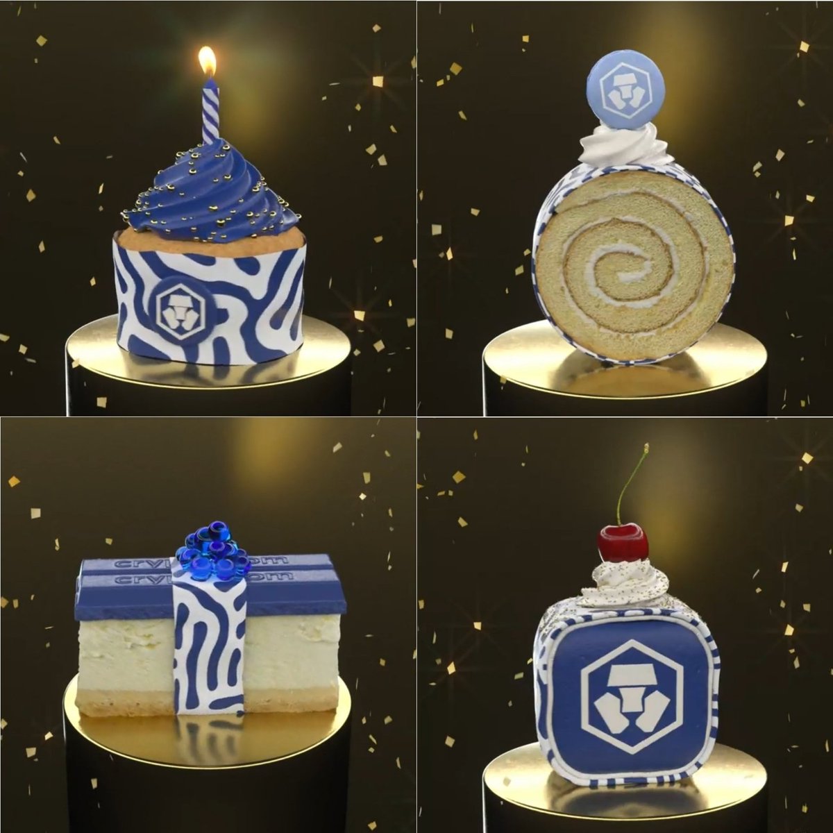 Nikolce90's tweet photo. I love 💙 these Sushi Dessert #NFTCommunity made by #cryptosushis for celebrating @cryptocom 's 5th Anniversary!

🛍 Reach out our Marketplace to purchase one: https://t.co/HxeXc51fug https://t.co/52tJSdYAvP