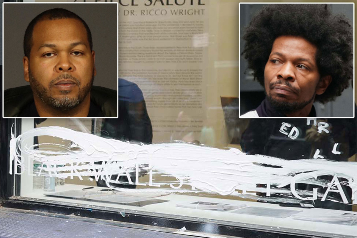 nypost's tweet photo. Suspect busted in vandalism of Black Wall Street Gallery https://t.co/EPDeSh9UgP https://t.co/v1QO4mc6eU