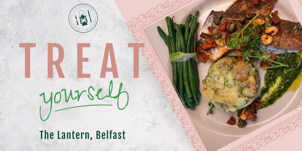 Treat yourself for a fantastic dinner in The Lantern Belfast , after all everyone deserves a treat 😋😋
Kindly retweet your local needs some push 😘😘    #retweet #belfastfoodblooger #belfastfoodie #belfastcitycentre #Belfasthour #belfastblogger #foodie #supportlocal #ni