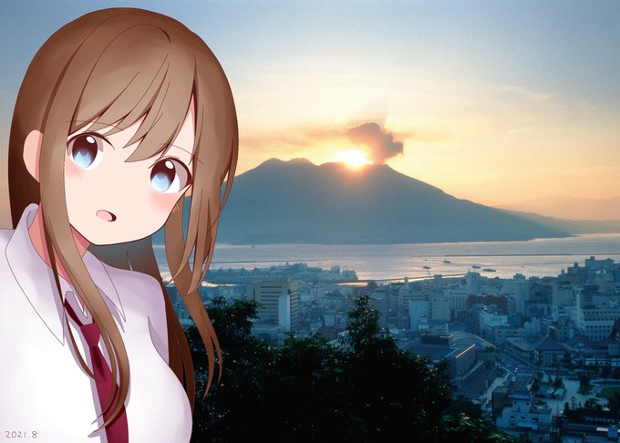 鹿児島県観光のtwitterイラスト検索結果