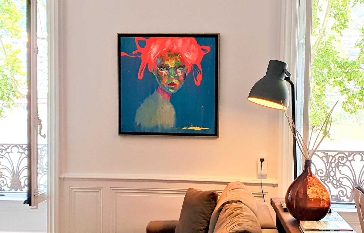 Nos clients témoignent 🖊
"Ca y est, elle est arrivée, rentrée de vacances et toute encadrée 😊. Encore merci pour tout." 
.
.
#Agusil #lyon #témoignageclient  #artoftheday #carredartistes #artcontemporain #paintingartgallery #artprint