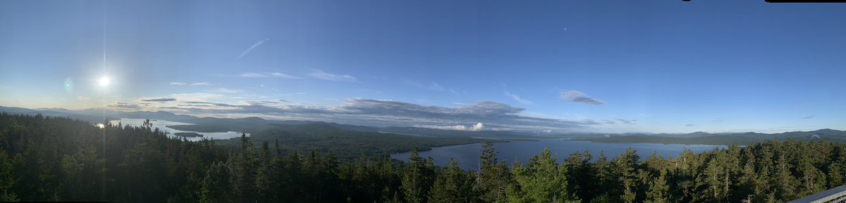 Bald Mountain 🏔 Rangeley, ME #Maine #trailrunning #NewEngland  🌗🐺