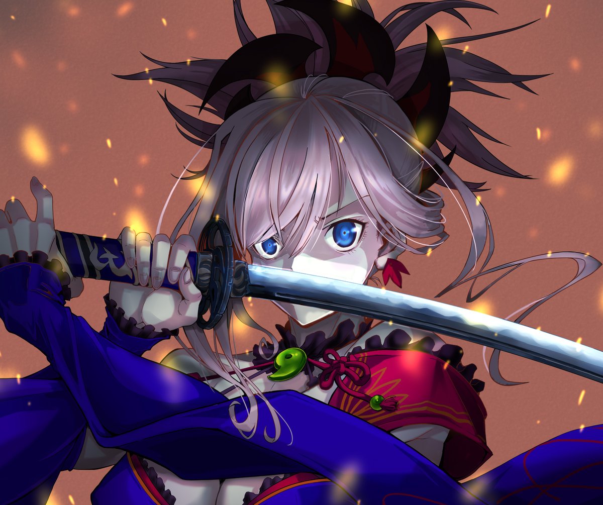 過去絵ですが6周年おめでとうございます。日本刀サバしか描いてない!!
#FGO6周年 #FGO 