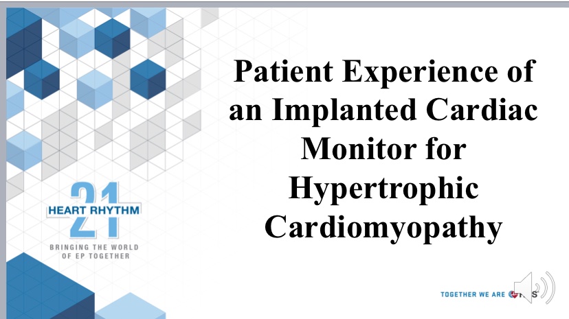 Excited to be in Boston for #HRS21. Looking forward to sharing our team’s work on patient experiences using a smart-phone enabled ICM for HCM <a href="/CNSForman/">Jackie Forman</a> <a href="/DrLaksman/">DrLaksman</a> ativsoftware.com/appinfo.php?pa…