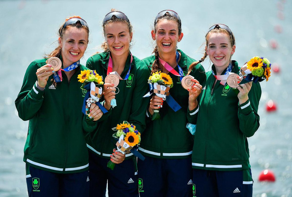 Outstanding day for the Women's rowing team with Emily Hegarty as they win Bronze! 
Good luck to the men and women who are in the Finals tonight 💚🇮🇪
We are proud to be sponsoring <a href="/skibbrowing/">Skibbereen Rowing</a> Club
#skibb2tokyo #furtherwithspearline #westcork #teamireland #womeninsport