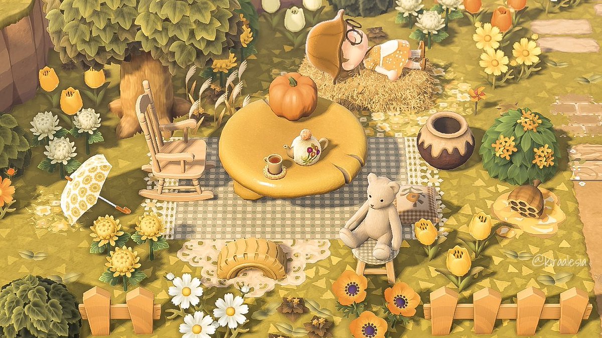 Come and join me and my bear-friend 🐻🍵🍯

#acnh