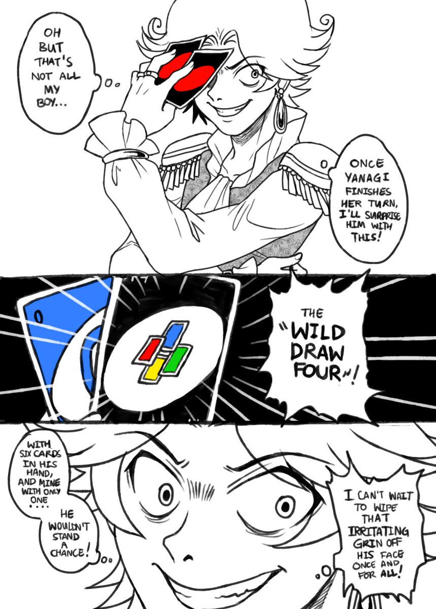uno game intensifies [2/2]

Thanks to everyone who enjoyed looking at these pages. 