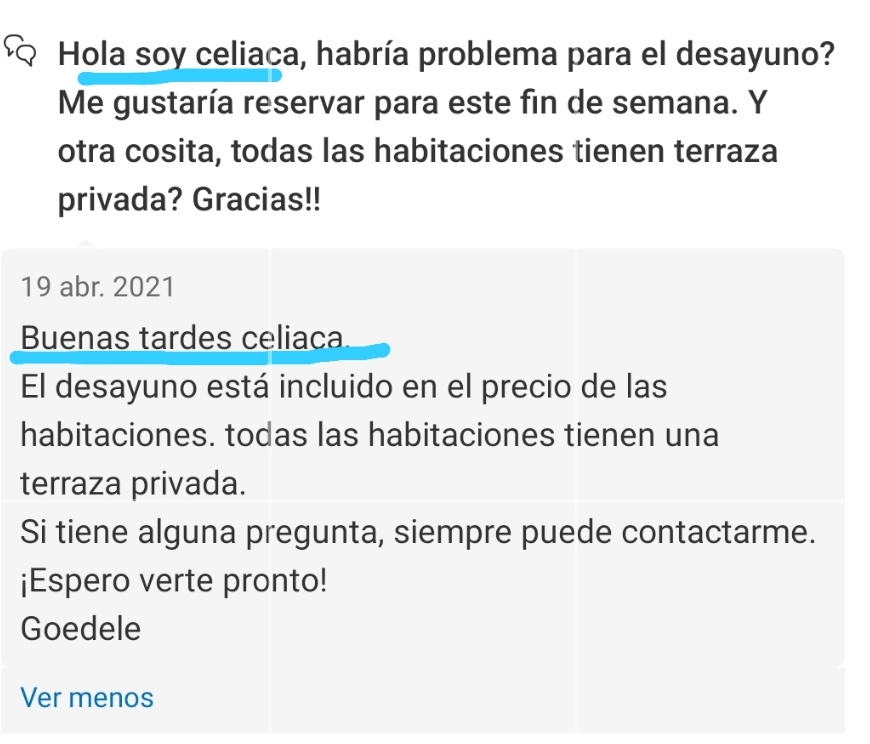 Un día cualquiera leyendo reseñas de hoteles cuando: