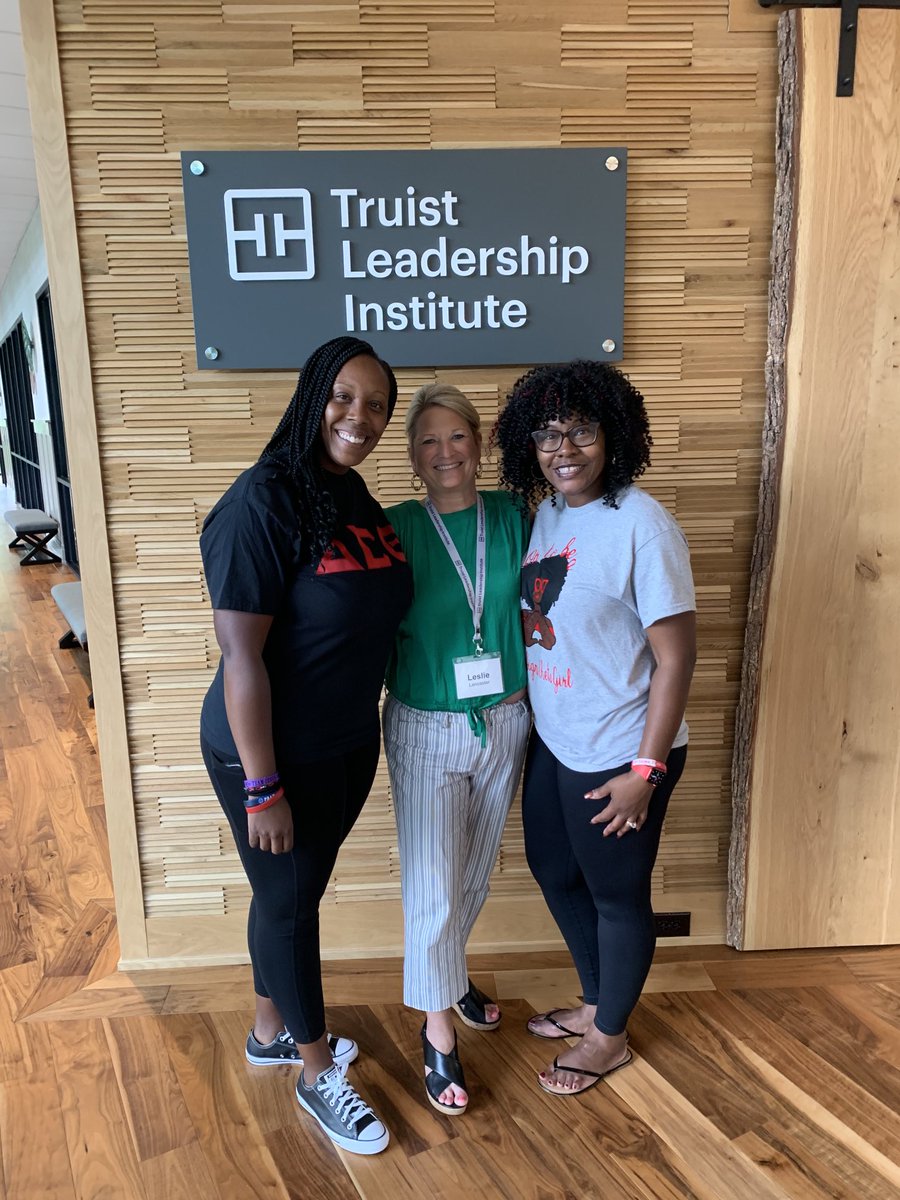 Proud of these 3 ⁦<a href="/Christian_Co270/">Christian Co Schools</a>⁩ Principals &amp; Leaders! Renika Owen, Renisha Elam, and Leslie Lancaster all accepted to and attending the Truist Leadership Institute in Greensboro, North  Carolina!  CCPS is well represented &amp; always ALLIN!  Great job ladies!