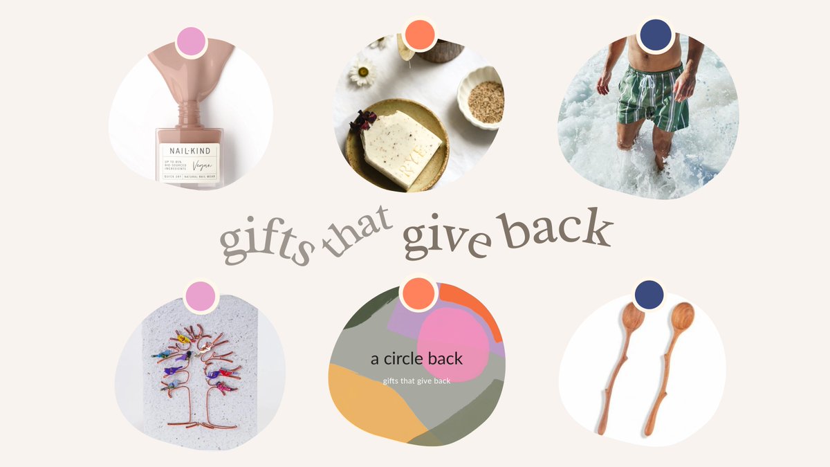 So much brand new brilliance NEW IN - handmade soap bars, swim shorts made from recycled plastic bottles, vegan natural nail varnish. Buy good things, made well, thinking about people &amp; the planet at acircleback.com 🎺 #sustainable #eco #socialimpact #giftsthatgiveback