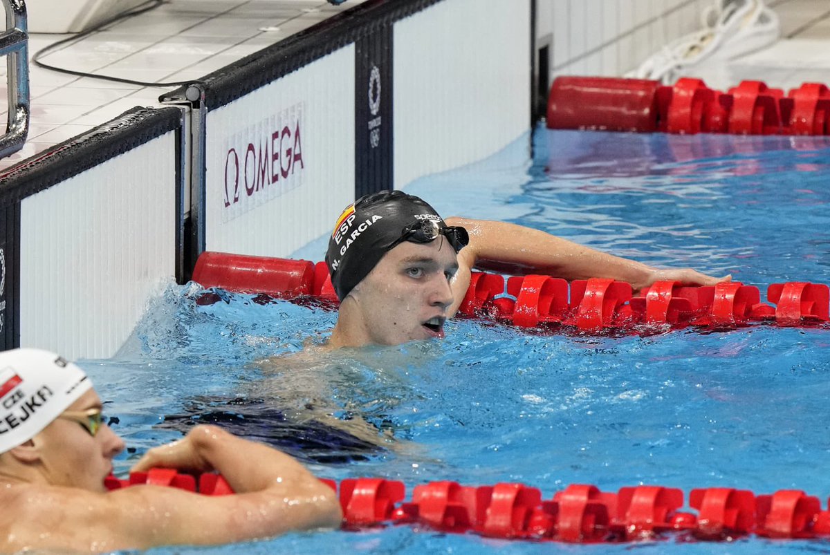 COE_es's tweet image. ✅ ¡Nicolás García se mete en semifinales de los 200 metros espalda! 

👉 Finaliza en 13ª posición con un tiempo de 1:57.62. 

¡Enhorabuena, crack! ¡Muy merecido! 👏👏

#ElCorazónDeEspaña @RFEN_Oficial