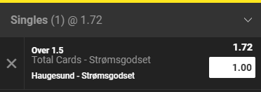 A bet from Norway today, kick-off 19:00! 🇳🇴
Strømsgodset O 1.5 cards @ 1.72 (1u) 🟨🟥
#betting #eliteserien #strømsgodset