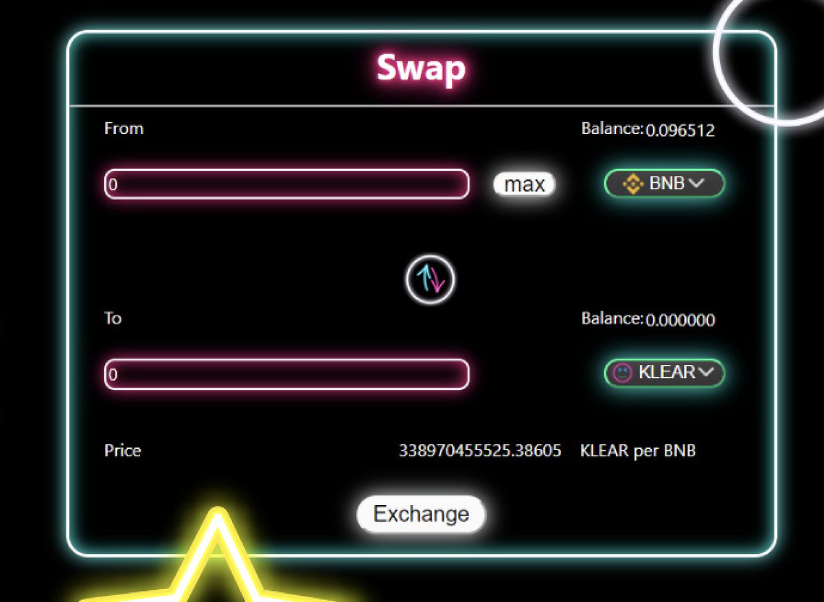 KlearFinance's tweet photo. Very soon you will be able to purchase crypto assets such as BNB/BUSD plus many more and INSTANTLY swap to $KLEAR! ALL FROM OUR SITE! 

FIAT TO $KLEAR IN MINUTES! THIS IS HUGE! 🚀📈👏👀

$KLEAR #KLEAR #BSC #BSCGem #BSCArmy https://t.co/o0JWkFTagk