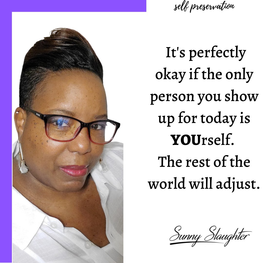 Sunny_Slaughter's tweet photo. #selfcare #mentalhealth #selfpreservation #wellbeing #selfcareisnotselfish #adjustaccordingly #YOUmatter #noexplaination #womenwholead #workplacehealth #womenempoweringwomen #wellness #wholeness #leadership #success #motivation #employeeengagement https://t.co/TRk1GfvAOM