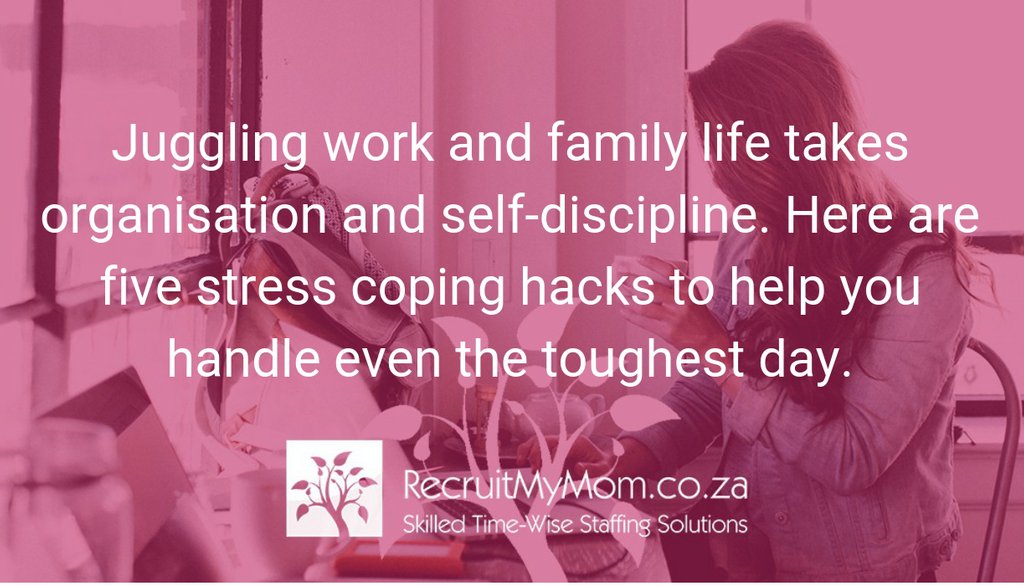 RecruitMyMom's tweet photo. Stress-coping hacks for working moms https://t.co/TTXkyWkvJa

#StressCopingHacks #MultiTaskingMoms #WorkingMoms #5StressCopingHacks #RemoteWork #FlexibleEmployment https://t.co/R7IoaBzwnx