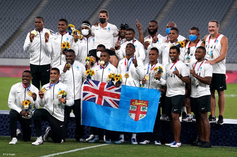 Congratulations to our Supporter, Jerry Tuwai, and to the Fiji Rugby Sevens Team for winning the back to back gold medal 🥇 in the #TokyoOlympics.