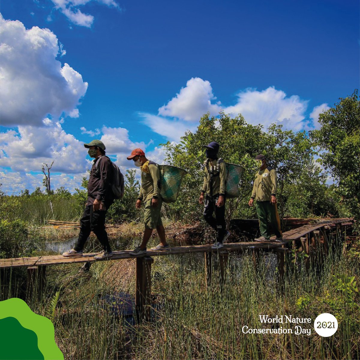 BorneoNature's tweet photo. Every human being is responsible for the conservation of nature and each individual must participate in protecting the environment. Together, we need to work towards a sustainable world to ensure the well being of the present and future.

Happy #WorldNatureConservationDay2021 https://t.co/FC9zpExL4g