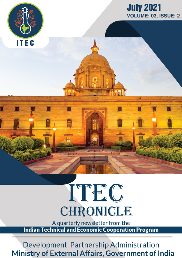 The latest issue of #ITEC Quarterly Newsletter #ITECChronicle is now available: itecgoi.in/newsletter/3/

Shri Rahul Chabbra, Secy ER in his message, reiterates ITEC’s commitment to building capacity and sharing of expertise and knowledge.