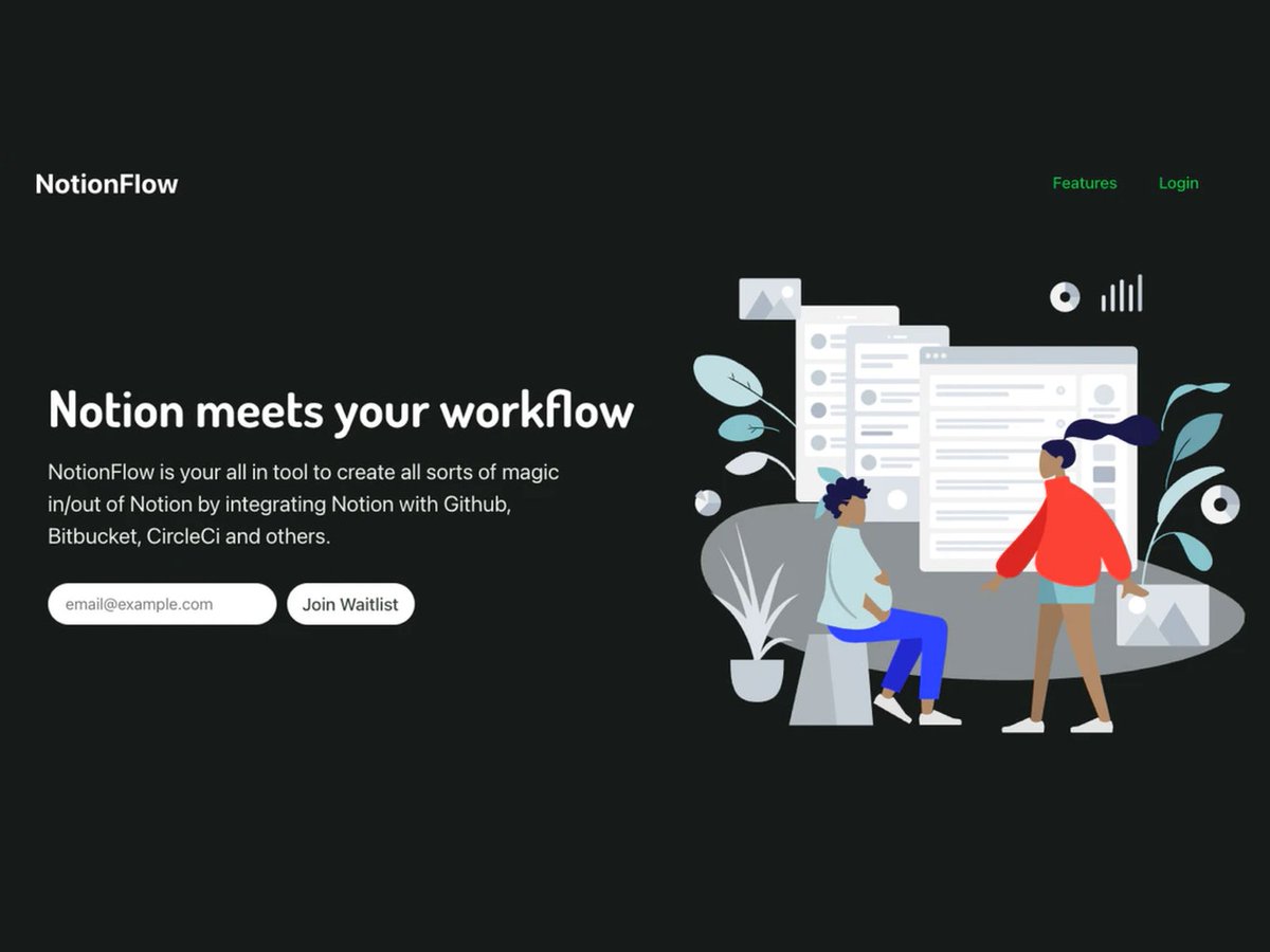 NotionFlow: Connect Notion with Github and CircleCi

betalist.com/startups/notio…