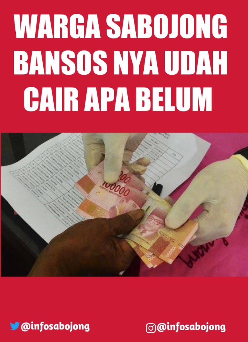 Udah cair apa belum?