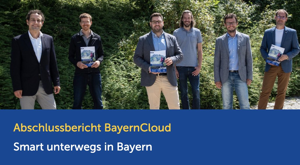 fortiss's tweet photo. Der bayerische #Tourismus ist smart. Mit dem #Abschlussbericht des Forschungsprojekts #BayernCloud und der von #fortiss entwickelten Referenzarchitektur wird der #Startschuss für #Innovationen und neue #Geschäftsmodelle gegeben.

https://t.co/i6iPsoCTZt

#StMWi @BayStMWi #gaiax https://t.co/WqIetU79Ew