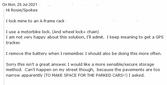 SpokesLothian's tweet photo. #EnergyStandards
We of course support #EV charging in Building Regs but equally important is to mandate #BicycleStorage (incl #cargobikes & #familycycling)
🤔Why is this excluded?
@ScotGovBldgStds @TransformScot @DaveJFrench @leecraigie_ @DrCarolineBrown @EdinburghSSC @edfoc https://t.co/FIpBRxIZ3k