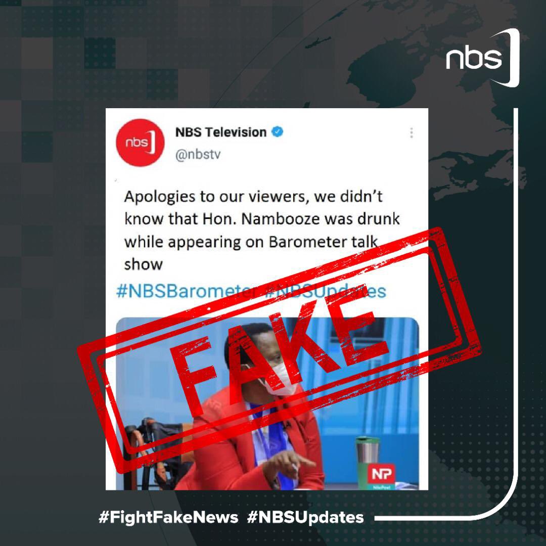 MarcusKwikiriza's tweet photo. Treat this screenshot with the contempt  it deserves. Let’s continue to #FightFakeNews. #NBSUpdates https://t.co/UF9aos2WOI