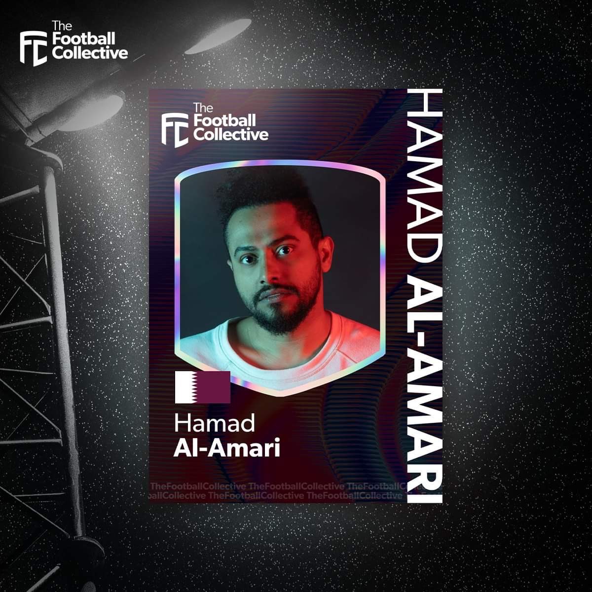 CollectiveTf's tweet photo. Meet @hamadalamari. Known as #TheQatariGuy this comedian and influencer grew up in the USA and Ireland and is a massive Liverpool fan. 

Hamad’s passion for football and ability to bridge the gap between cultures makes him the perfect ambassador to work with for #Qatar2022. https://t.co/NDyX2NPpDS