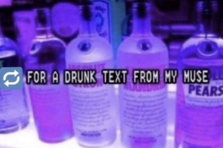 Oh look, seems like Hunk managed to get himself drunk...wonder what he’s going to send you... 

❤️for a little bonus (only for those who rt)