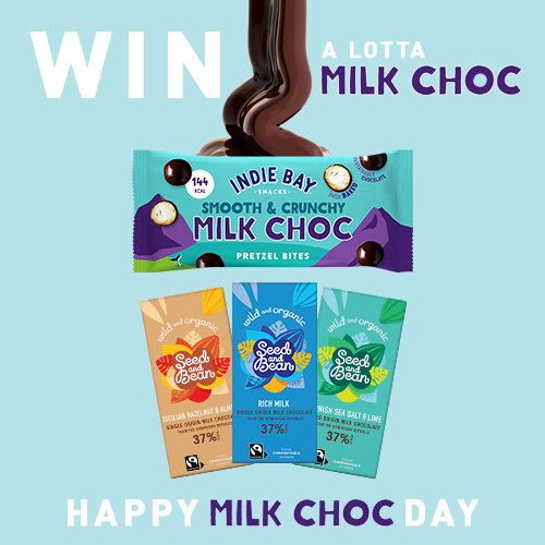 Indie Bay Snacks (@indiebaysnacks) on Twitter photo *GIVEAWAY*
We've joined forces with @SeeddndBeanChocolates for a sweet-filled prize. A bundle of their choccie & our milk choc pretzel bites.
💙 Like this post
👉 Follow both <a href="/IndieBaySnacks/">Indie Bay Snacks</a> and @SeedAndBeanChocolates
🍫 Retweet
Competition ends midnight 01.08.2021. Good luck! *GIVEAWAY*
We've joined forces with @SeeddndBeanChocolates for a sweet-filled prize. A bundle of their choccie & our milk choc pretzel bites.
💙 Like this post
👉 Follow both <a href="/IndieBaySnacks/">Indie Bay Snacks</a> and @SeedAndBeanChocolates
🍫 Retweet
Competition ends midnight 01.08.2021. Good luck!