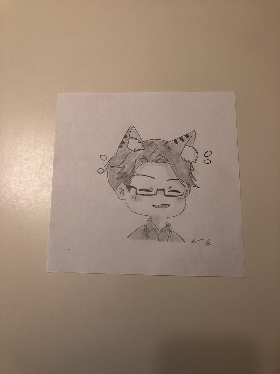 HannahGilley21's tweet photo. 🐈⬛🐾Meet cute Shen Wei wearing sweet adorable cat ears🐈⬛🐾
#guardiantheseries
#chineseseries
#zhuyilong #drawing https://t.co/zCzen1YfTf