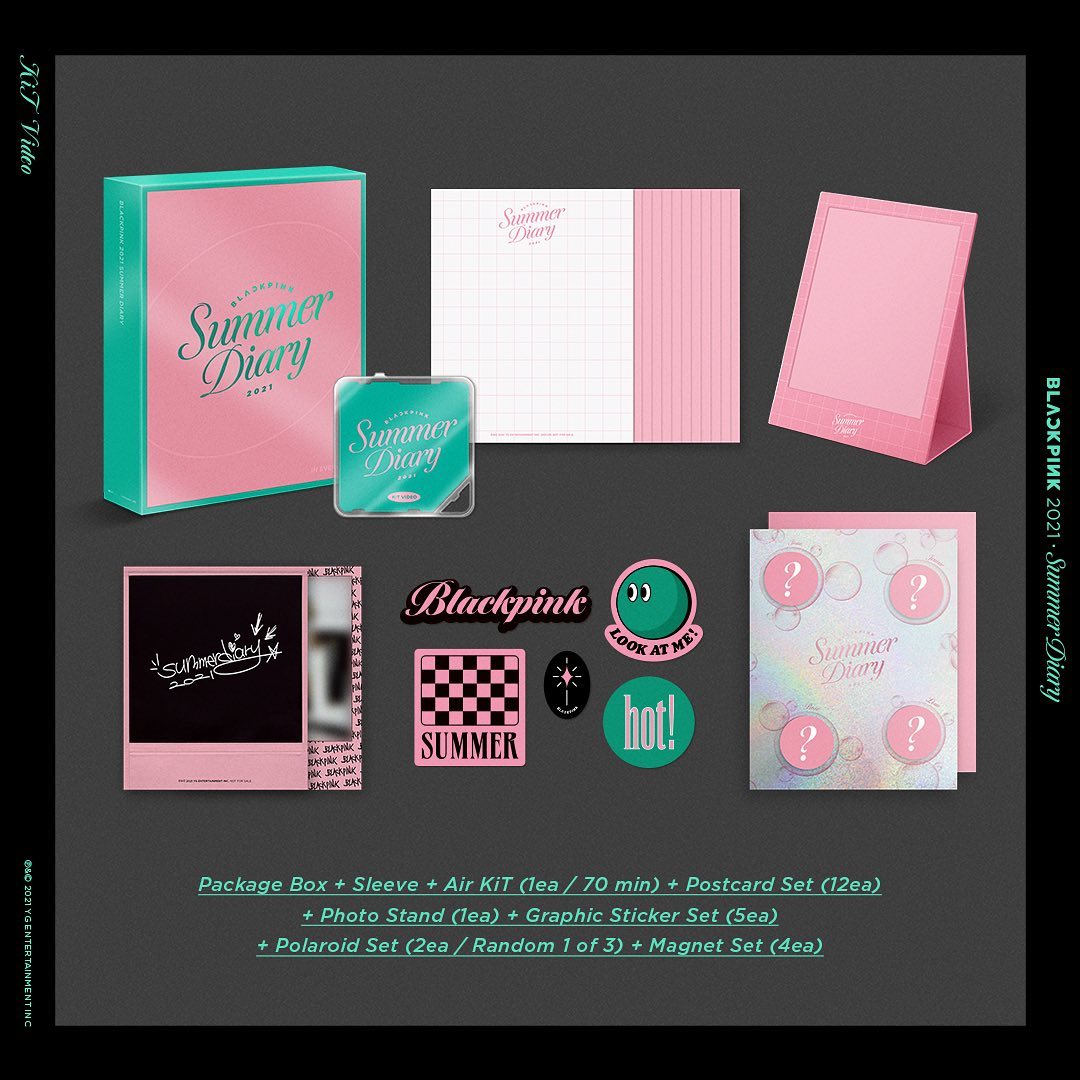 BLACKPINkNOTCIA's tweet photo. 4+1 revelou o 4° projeto, será um dvd que se chama Summer diary (◍•ᴗ•◍)❤
#summerdiaryblackpink #dvdblackpink #BLINK https://t.co/26CLTaiZgo
