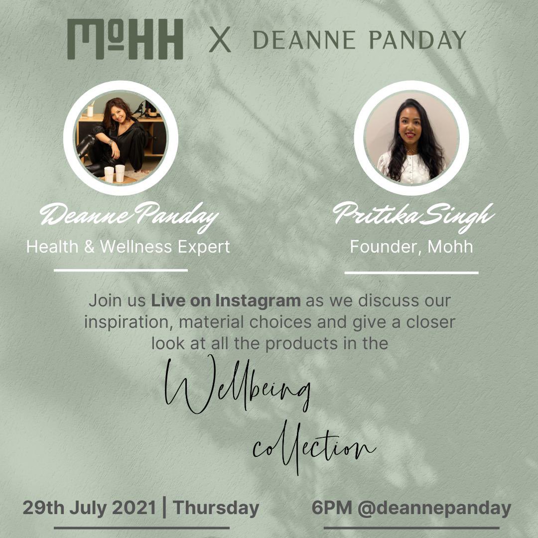 deannepanday's tweet photo. Come join us for a fun live session where we give you an up close and personal look at all the wonderful pieces of our sustainable collection
Don’t forget - 29th July 2021, Thursday at 6PM
#MohhxDeannePanday #WellBeingCollection
#Sustainability #SustainableFurniture https://t.co/b55OYIlLmD